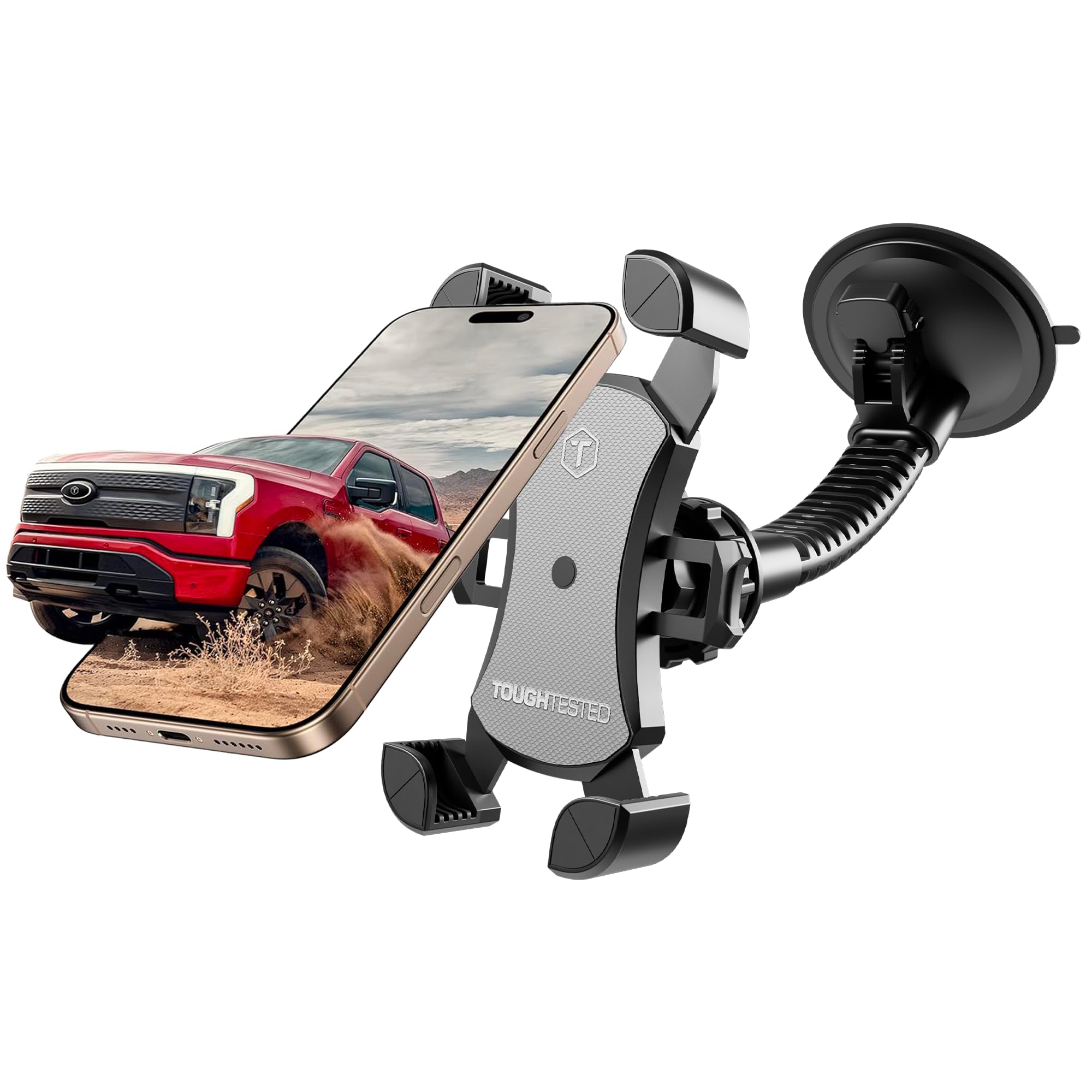 ToughTested Mammoth Truck Car Phone Holder Mount