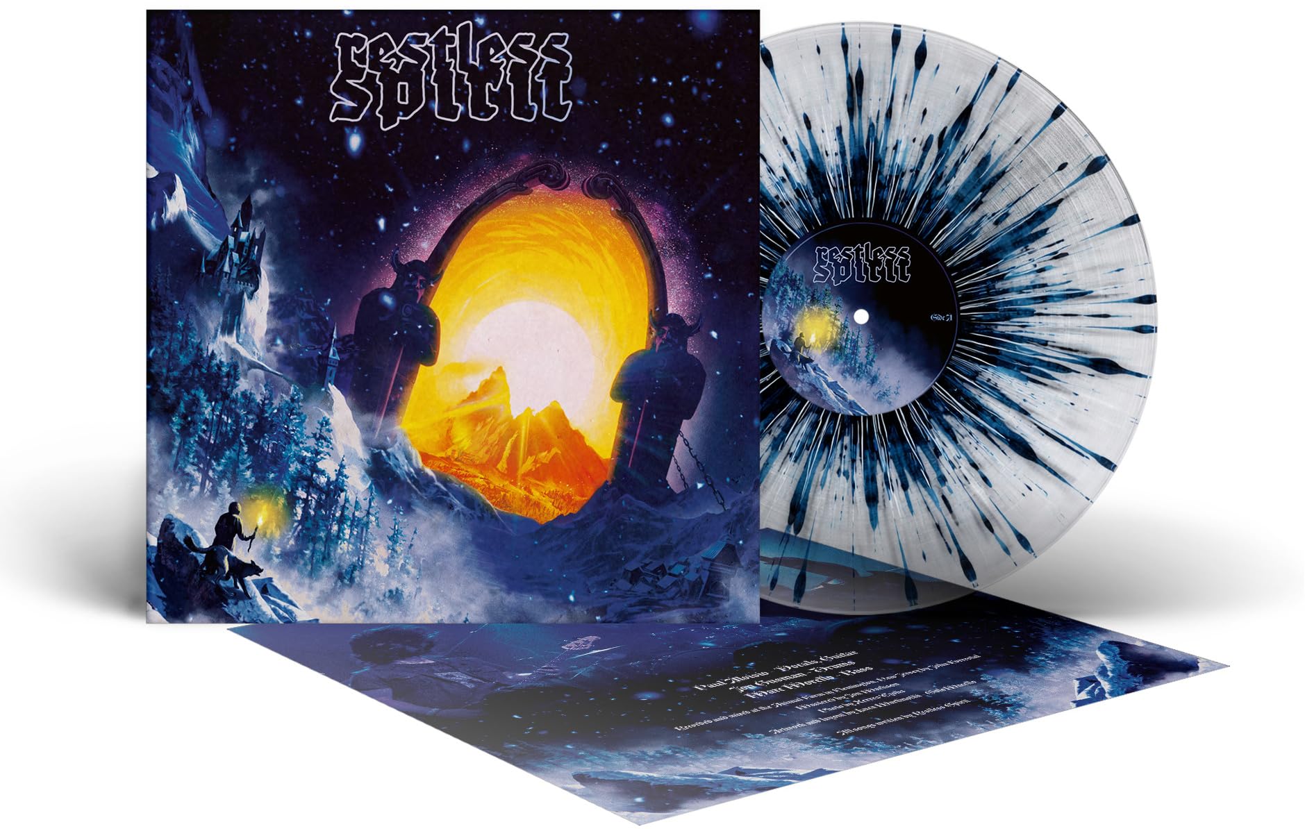 RESTLESS SPIRIT (TRANSPARENT, BLACK AND BLUE SPLATTER VINYL) [VINYL]