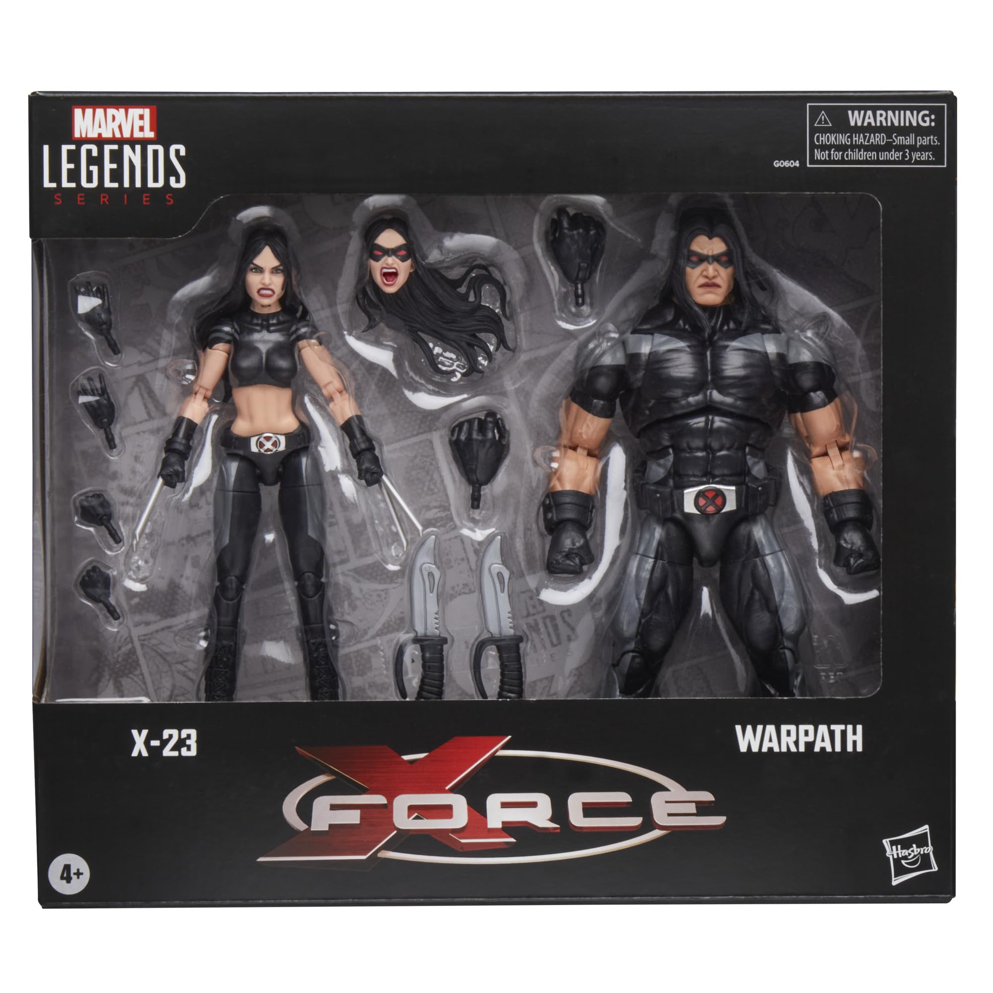 Marvel Legends X-Force 6 Inch Action Figure 2-Pack - X-23 and