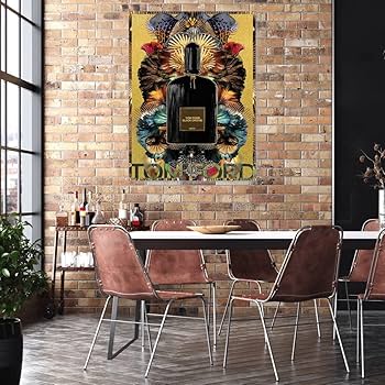 Amazon.com: Fine Art Canvas Tom Ford Black Orchid Canvas