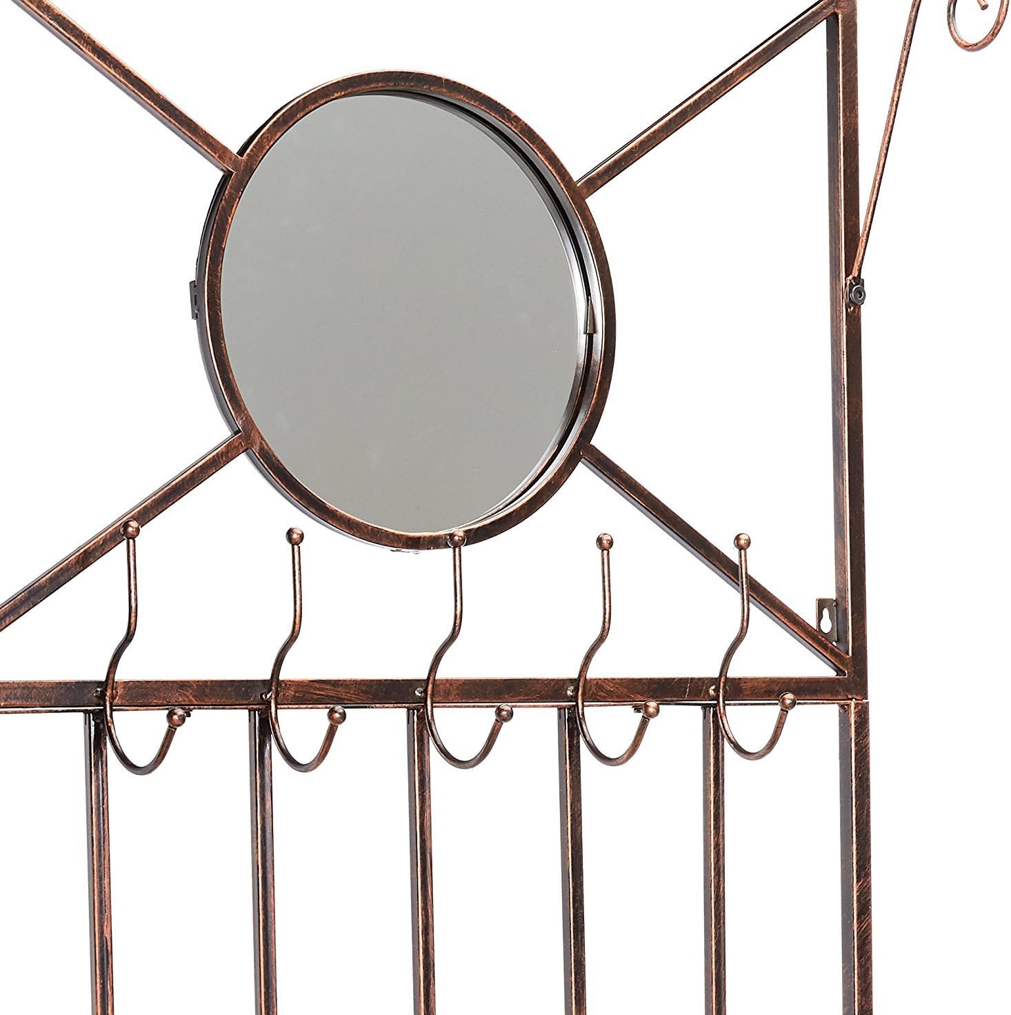 Kings Brand Furniture Entryway Hallway Storage Bench with & Coat Rack