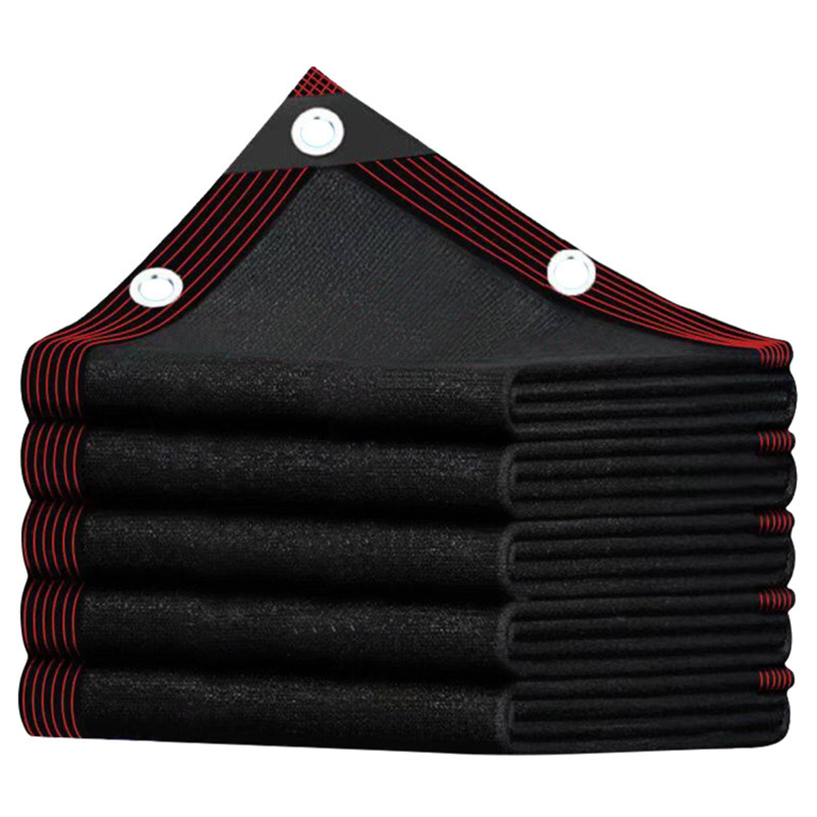 Red de sombra UV fácil de colgar para terraza acogedora y porche