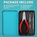 Nail Clipper Set for Adult Ingrown Toenails, RONAVO Heavy Duty Toe Nail Clippers Seniors Thick Nails Long Handle, Large Toenail Clippers for Ingrown Nails 4Pcs（Red） gallery image