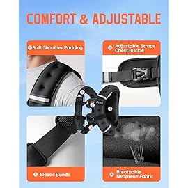 Renoj Weighted Vest for Women Men: 6lb/8lb/10lb/12lb/16lb/20lb Weight Training Vest for Workout, Running, Walking, Exercise, Weight Loss, Weight Lifting - With Reflective Strips and Storage Pocket