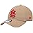 New Era MLB Core Classic 9TWENTY Adjustable Hat Cap One Size Fits All (St Louis Cardinals Khaki)