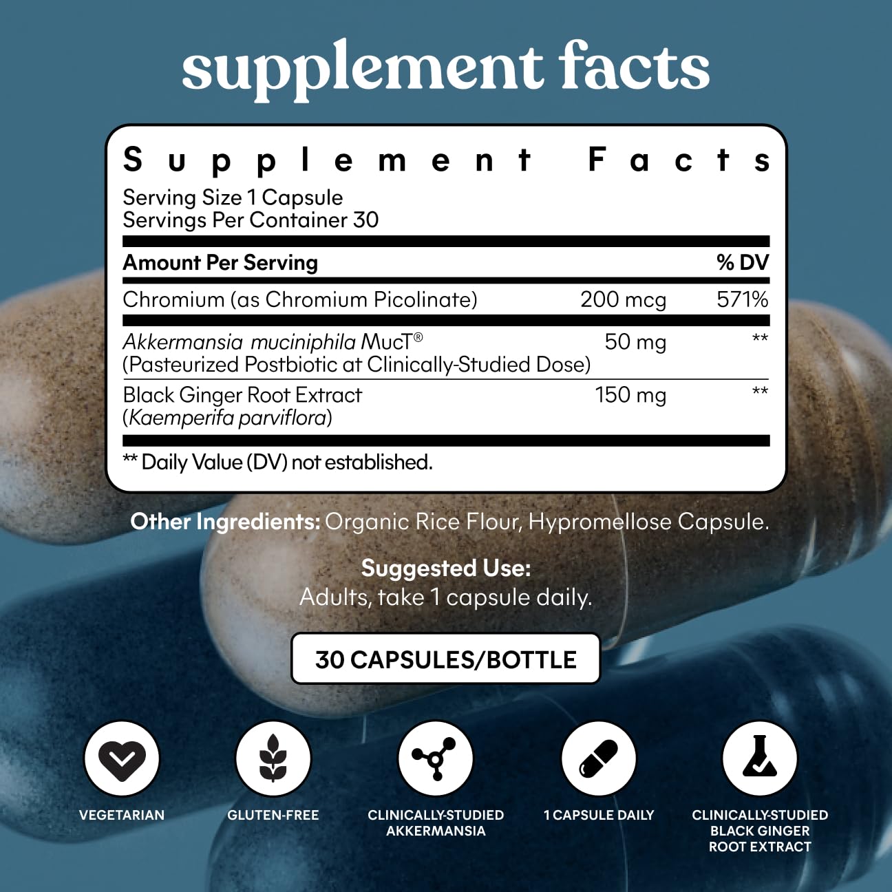 Lemme Metabolism Akkermansia Muciniphila to Support Metabolism, 30-Day Ct — Amazon image 7