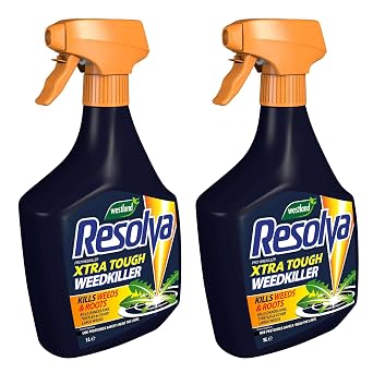 Resolva Pro Xtra Tough Weedkiller 1L x 2