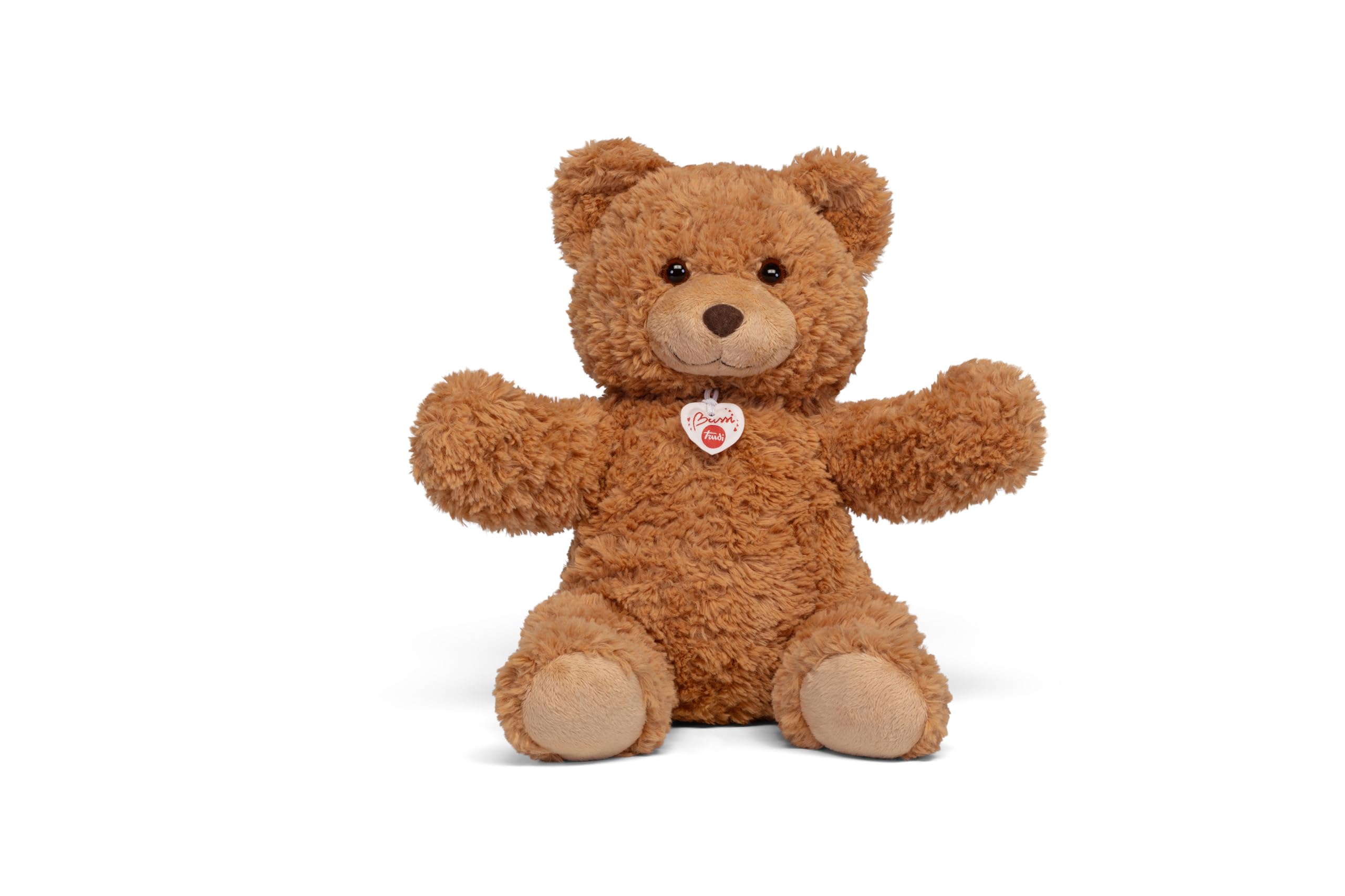 Trudi Bussini Model 19674 Marlon Teddy Bear Plush Gift for Birthday, Christmas and Valentine's Day 30 x 36 x 36 cm Size M