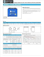 Vista 6 de YTX5L-BSGEL - Reemplazo de batería de motocicleta - 12V 4AH 80 CCA - Paquete de 3