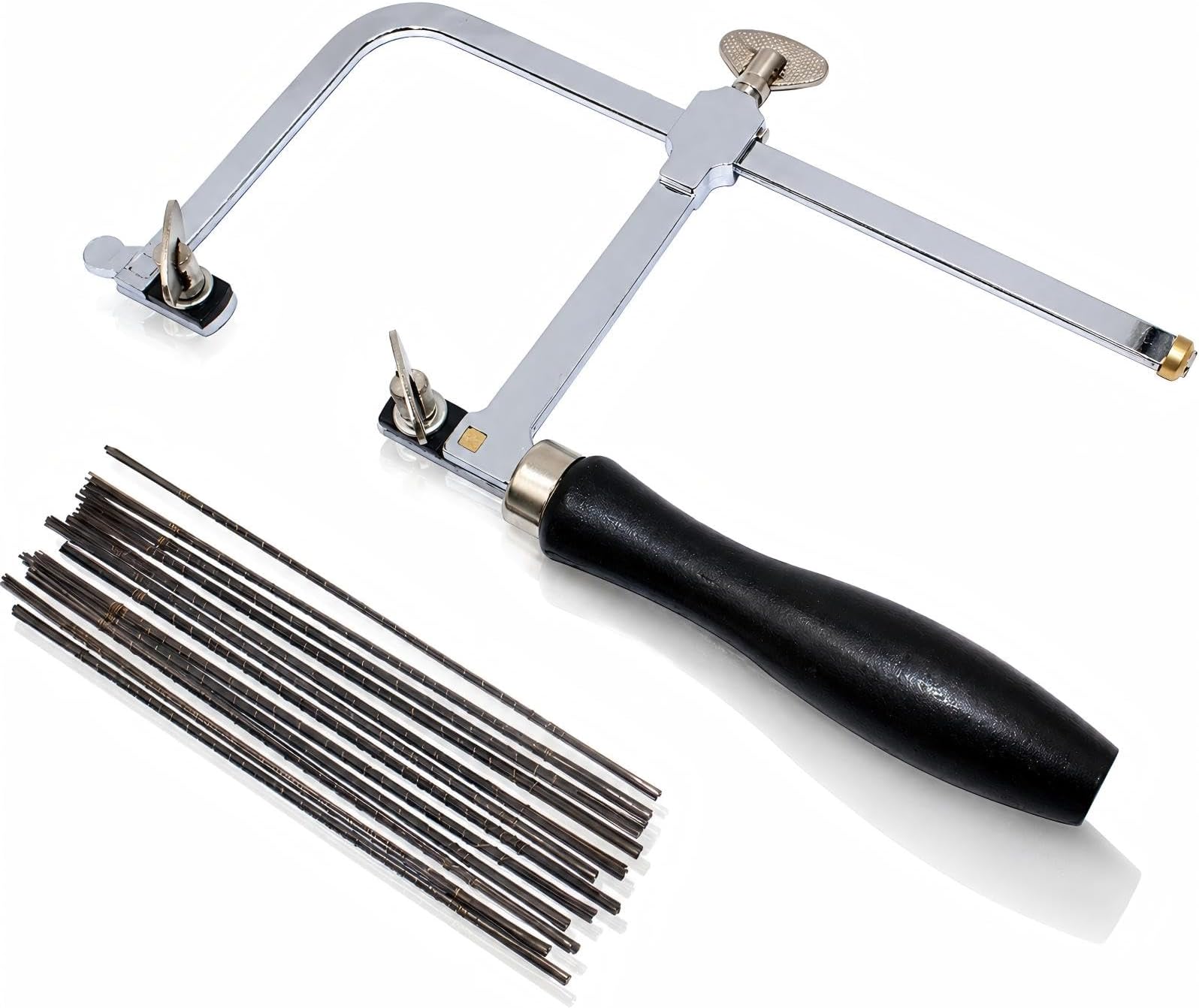 Jeweler's Saw Frame Adjustable with 144 Blades Professional Jewelry Making Kit