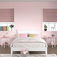 Vista 6 de Side Table, Small Round End Table with Storage Shelf for Small Space, 2-Tier Bedside Table Sofa Couch Table, Round Accent Table Nighstands for