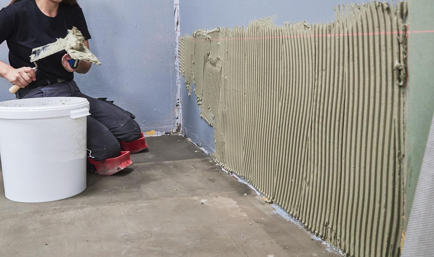 Monoflex - mineralischer & flexibler Fliesenkleber, hohe Ergiebigkeit, geeignet für beheizte & unbeheizte Untergründe, Wand, Boden, Innen- & Außenbereich – 20 kg