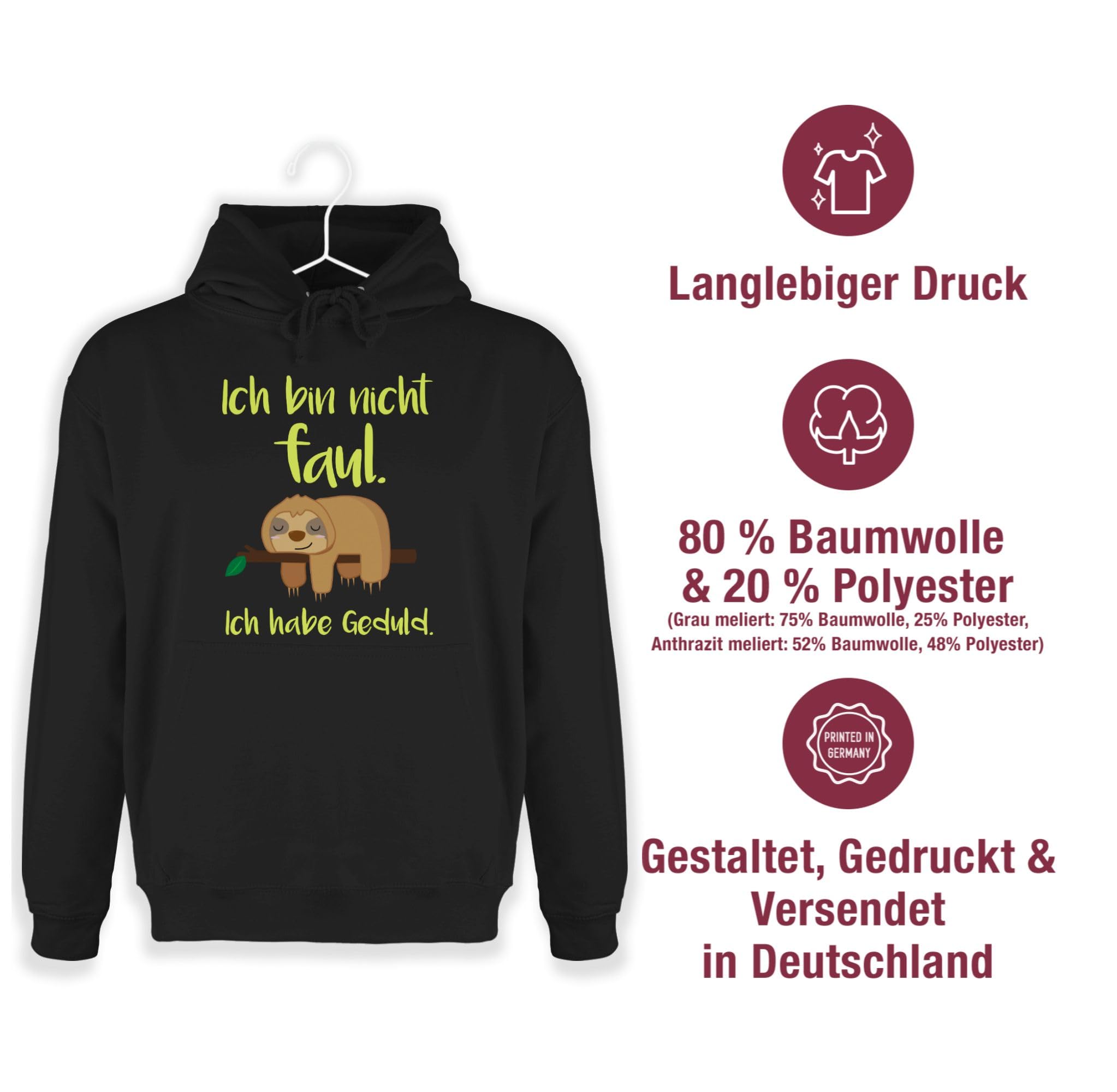 Shirtracer - Hoodie Herren Pullover Männer - Sprüche Statement mit Spruch - Not Your Ernst