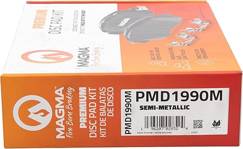 Miniatura 5 de PMD1990M Pastillas de freno semimetálicas, delanteras