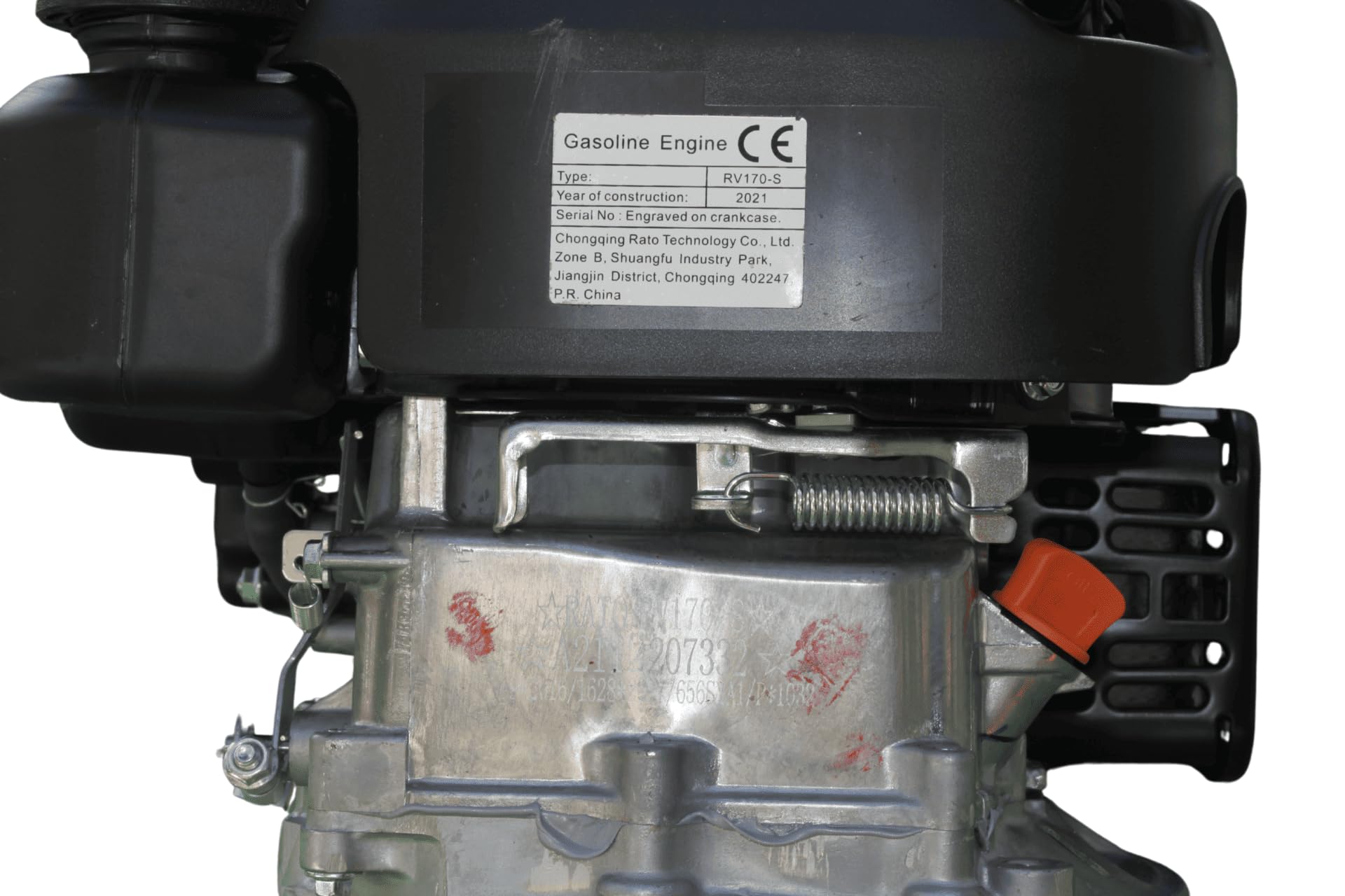 Generico Moteur essence RATO modèle RV145S 144cc Tondeuse arbre 22 x 60