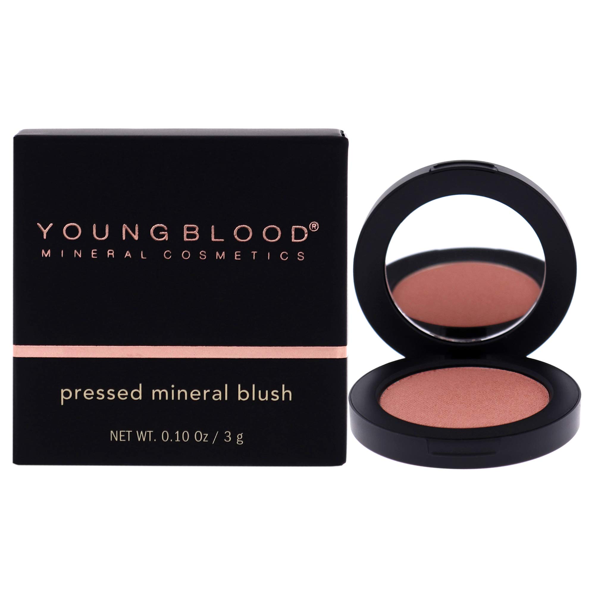 Pressed Mineral Blush - Sugar Plum by Youngblood for Women - 0.10 oz Blush Sugar Plum 0.1 Ounce (Pack of 1)