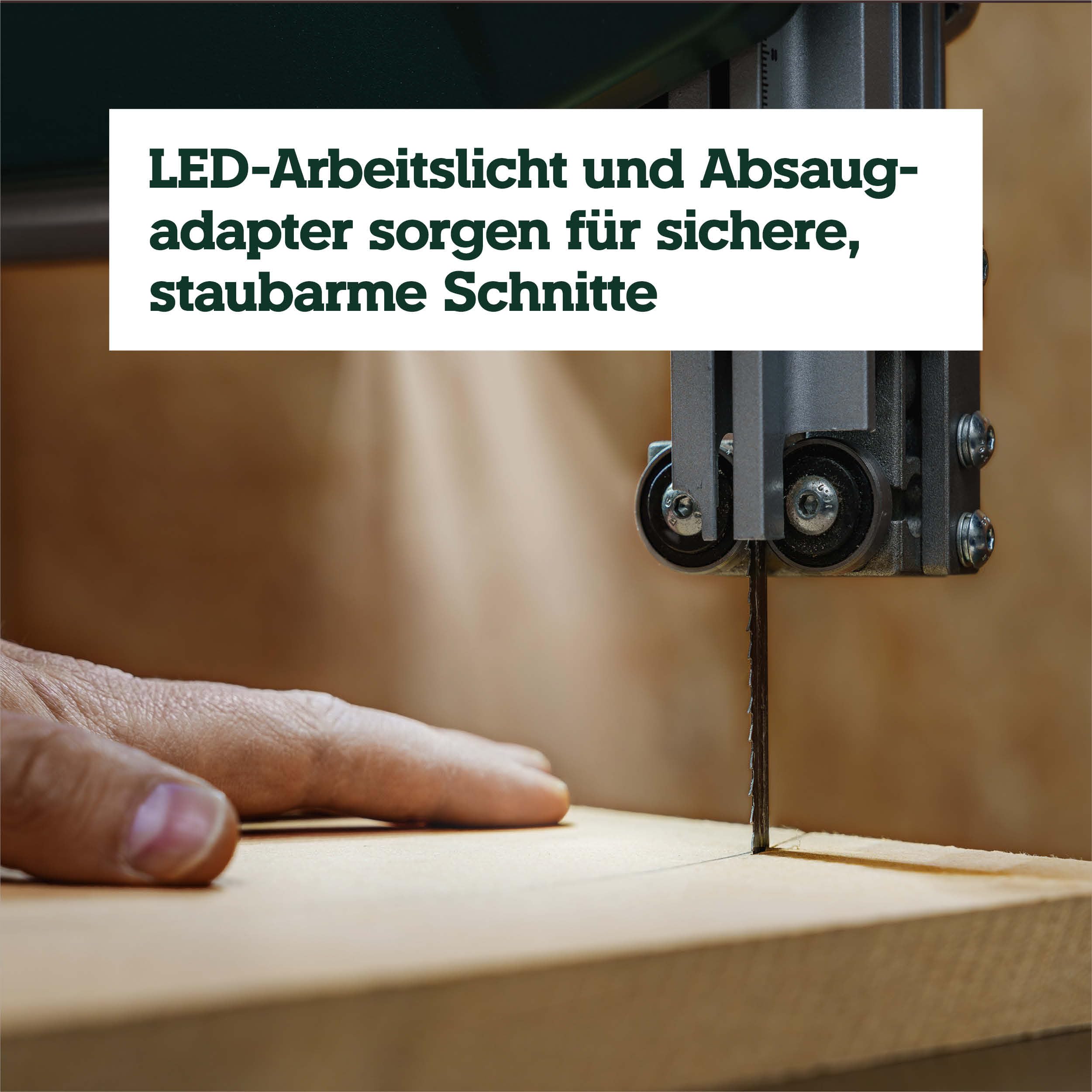 Metabo Bandsäge BAS 261 Precision – 619008000 – Bandsäge für eine hohe Präzision und stabile Schnittqualität (400 W, Schnitthöhe 103 mm)