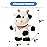 Hopearl Talking Singing Cow with Red Bib Repeats What You Say Walking Dairy Cattle Electric Interactive Animated Toy Speaking Plush Buddy Gifts for Toddlers, 9\'\'
