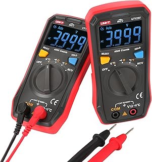 UNI-T Uni-trend Multimeter meter UT123/UT123T : Mini Digital Multimeter;AC DC Voltage meter;Resistance(Ohm) Temperatue tester;NCV/Continuity Test/EBTN Color Screen(UT123T)