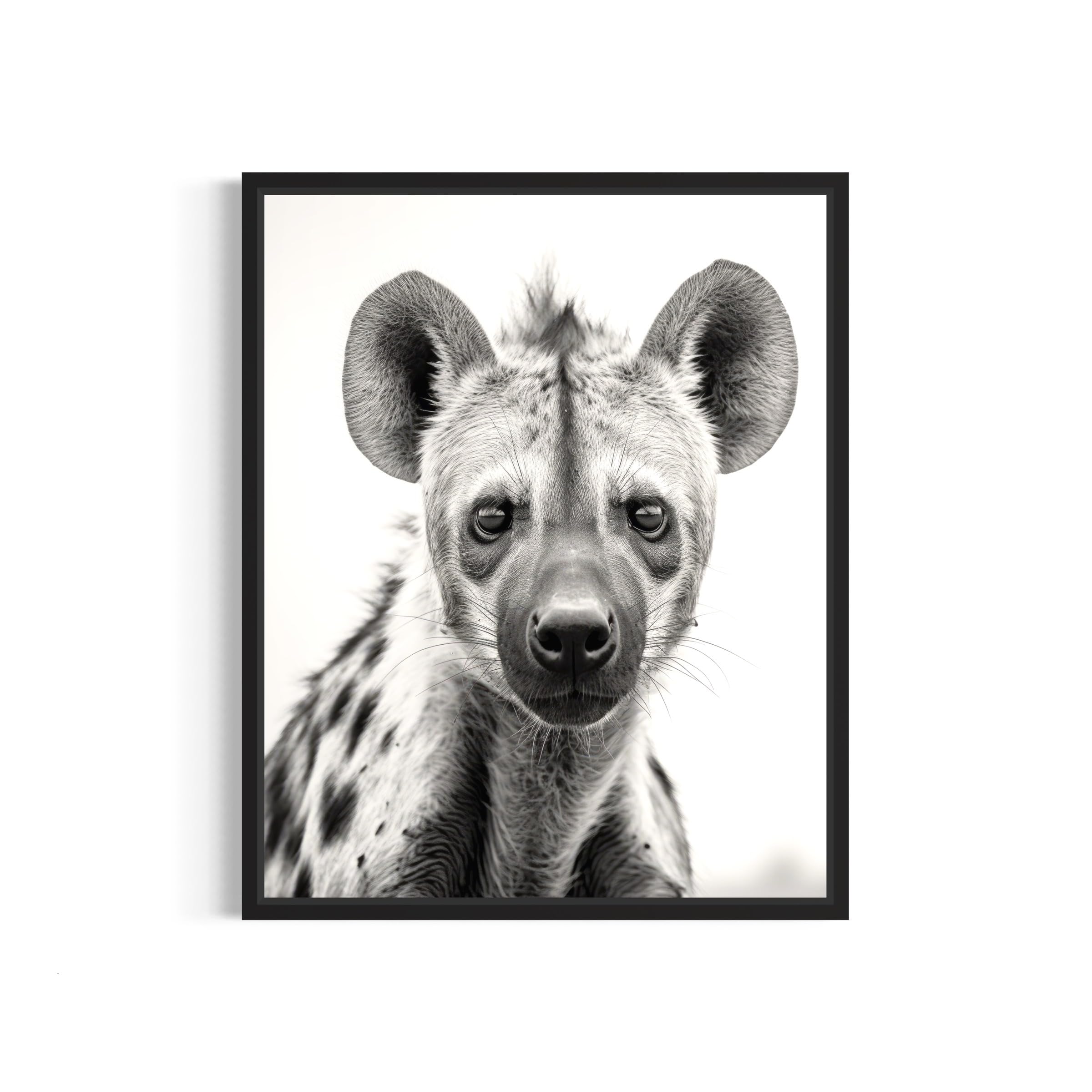 Amazon.com: Hyena Art Prints Posters, Black and White Photography
