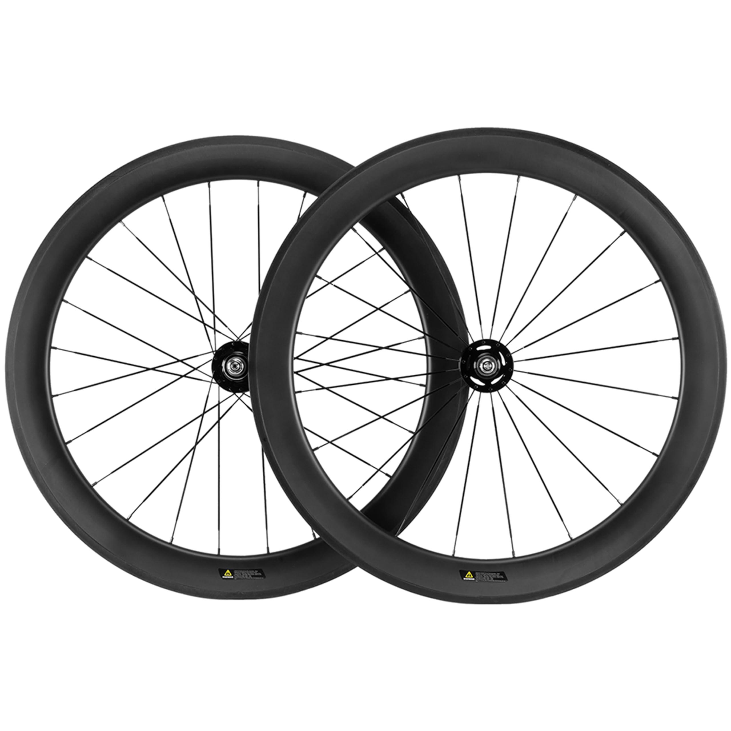 Amazon | SUPERTEAMカーボンホイール700C固定ギアホイールセット 60mm