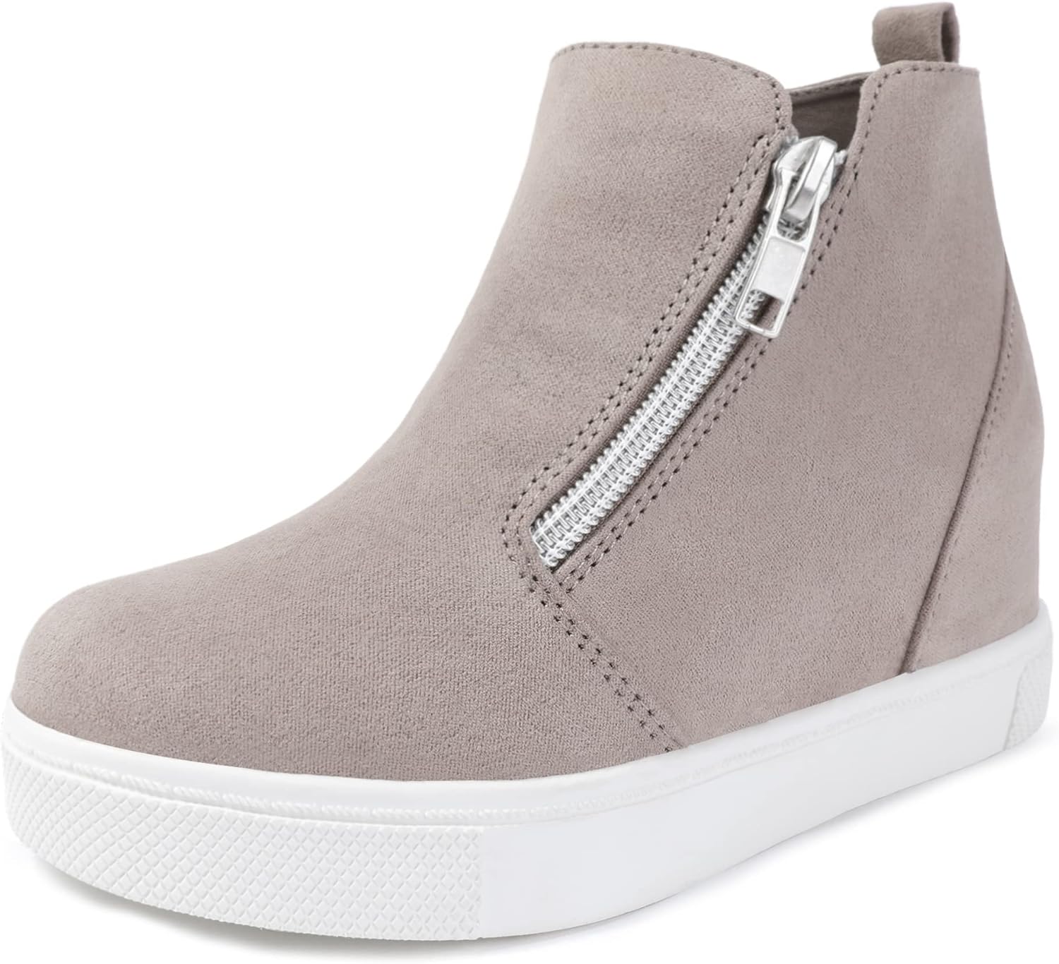 shoeslocker Girls Wedge Sneakers - Nonslip Fashion Design