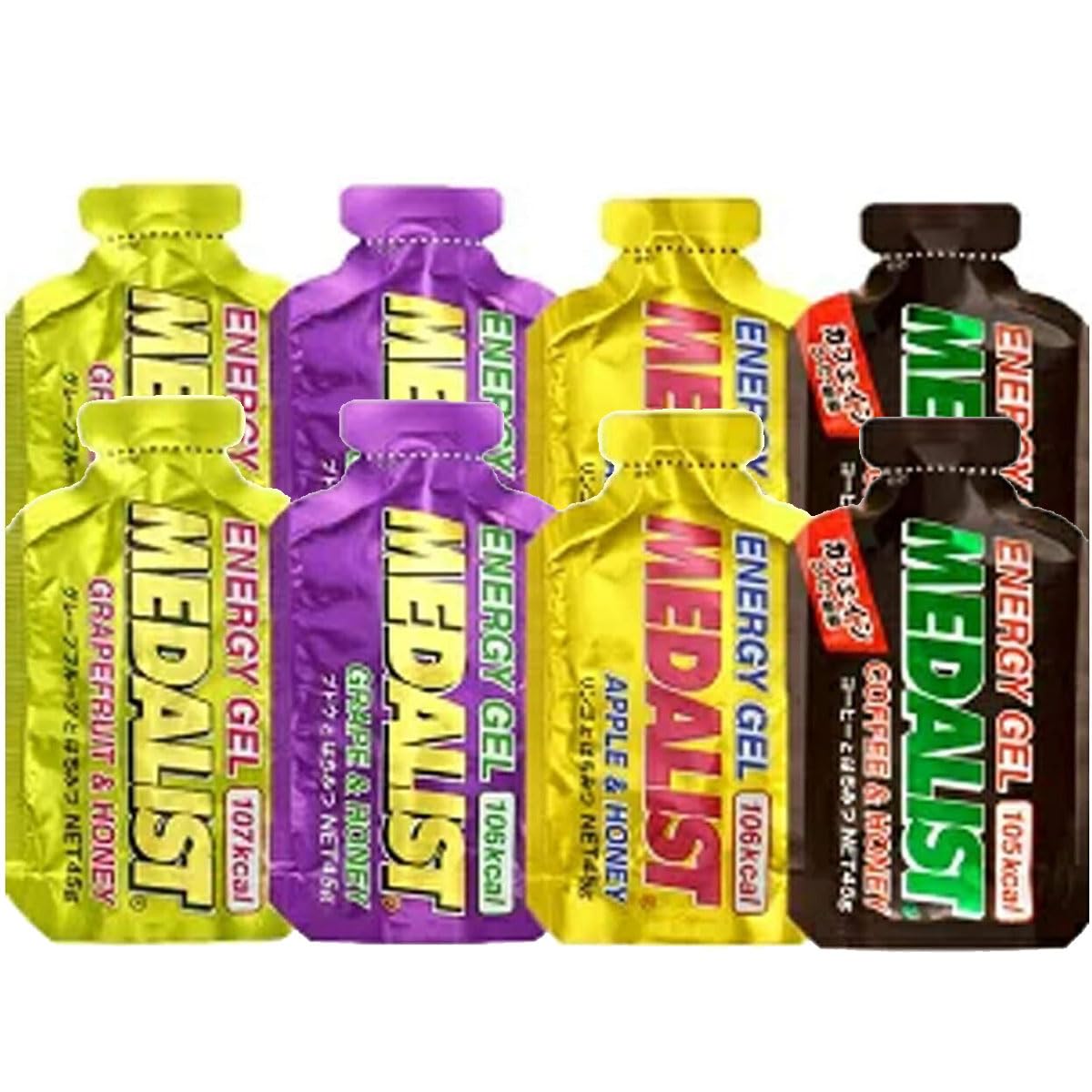 Amazon.co.jp: MEDALIST メダリスト エネルギージェルお試し4味8本