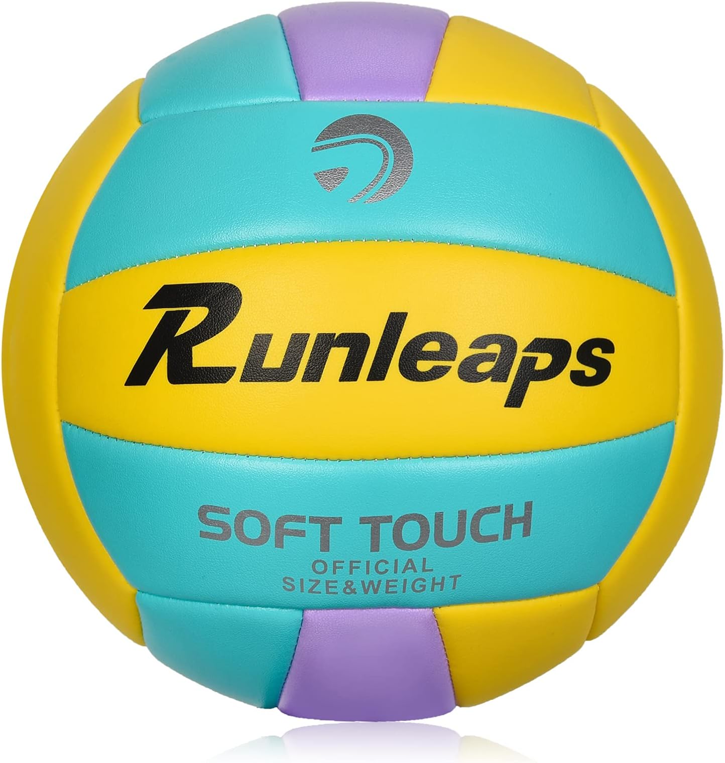 Beach Volleyball Official Size 5 Soft Waterproof Volleyball Sand Sports PU Ball for Indoor, Outdoor, Pool, Gym, Training