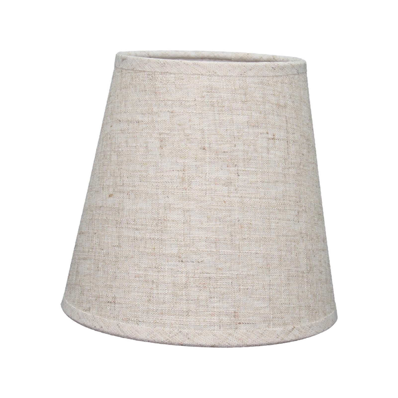 Alcxazs Brown Stylish Barrel Lampshade Living Room Decoration Rustic Fabric Lampshade Any Room Or Office. Drum Lamp Shades Needs To Be Assembled By Itself