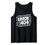 Programmer Error 404 Computer 404 Day Science Tank Top