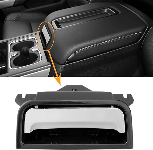 Miniatura 2 de Pestillo de consola central para Chevy Silverado Suburban Tahoe, GMC Sierra Yukon 2014 2015 2016 2017 2018 2019 2020, repuesto # 22792217 22861304