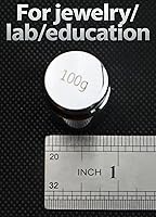 Vista 3 de MAGIKON Peso de calibración de báscula de acero de precisión, clase M2 (3.53 oz, individual)