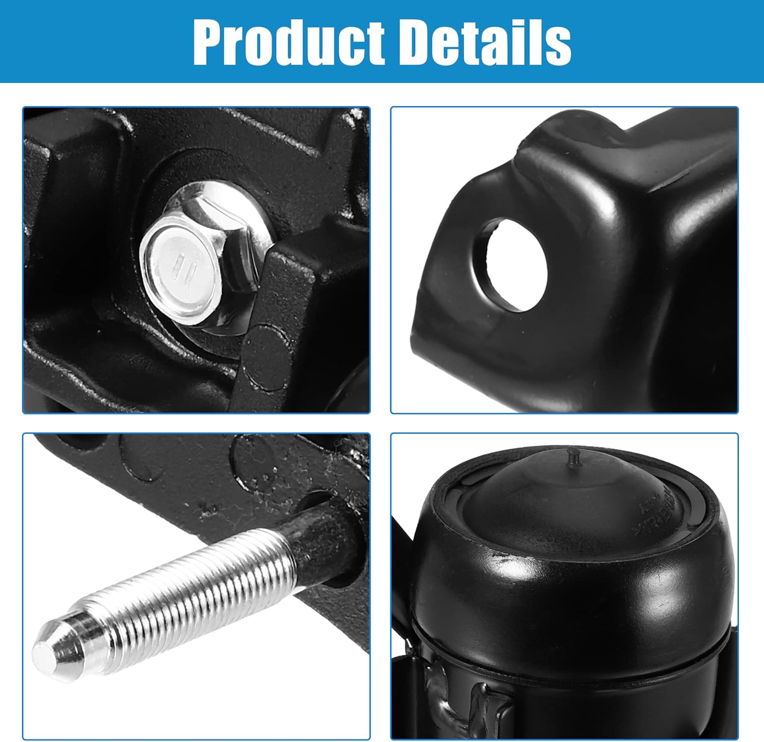 X AUTOHAUX Front Right Engine Motor Mount for Toyota RAV4 2.4L 2001-2005 Engine Torque Strut Bracket Replace 12305-28151