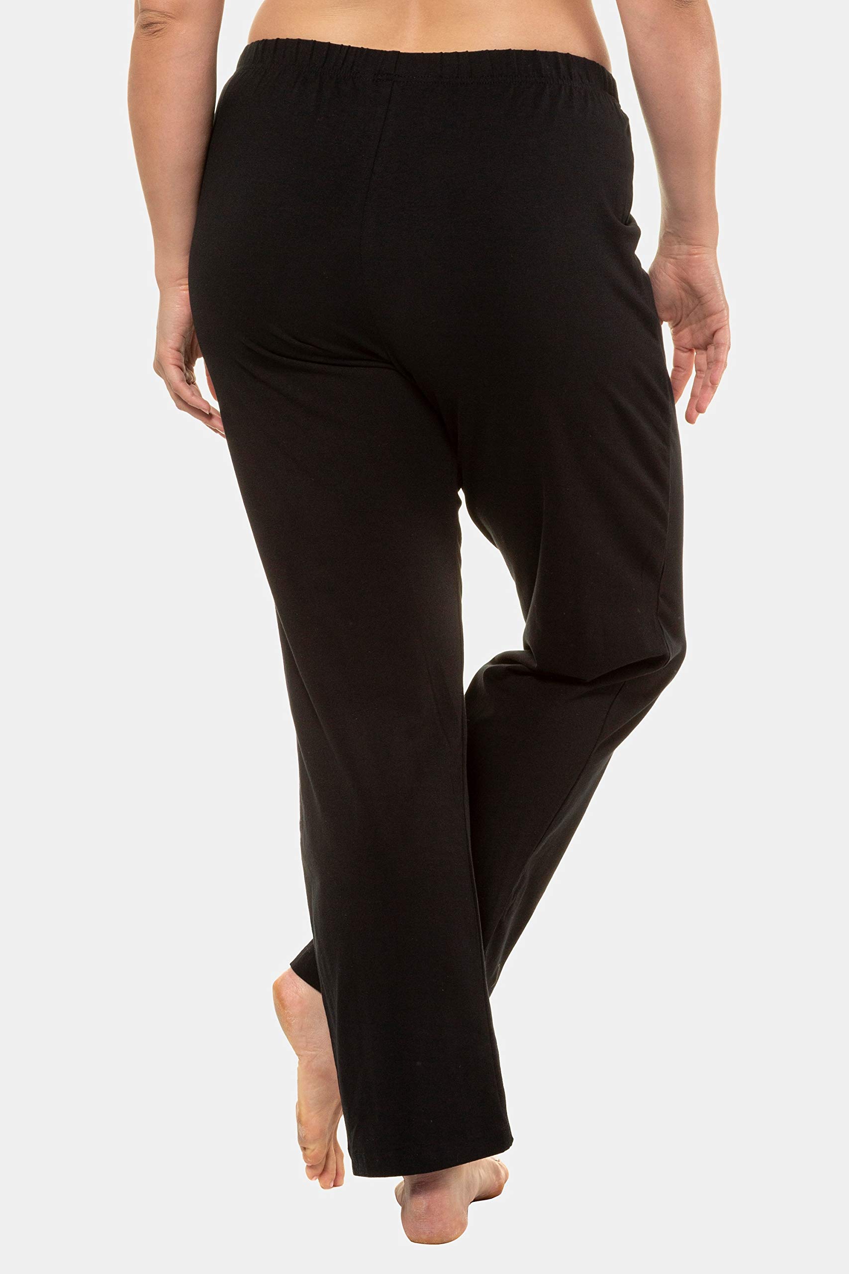 Ulla Popken Pantaloni dal Taglio Dritto con Tasche Laterali 640831