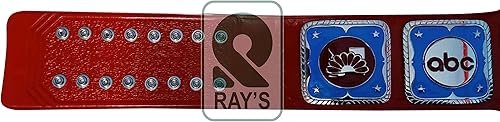 Miniatura 6 de RAY'S Television Heavyweight Wrestling Champion Replica Cinturón Tamaño Adulto.