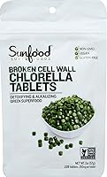 Vista 6 de sunfood – Espirulina y Chlorella comprimidos, 2 onza