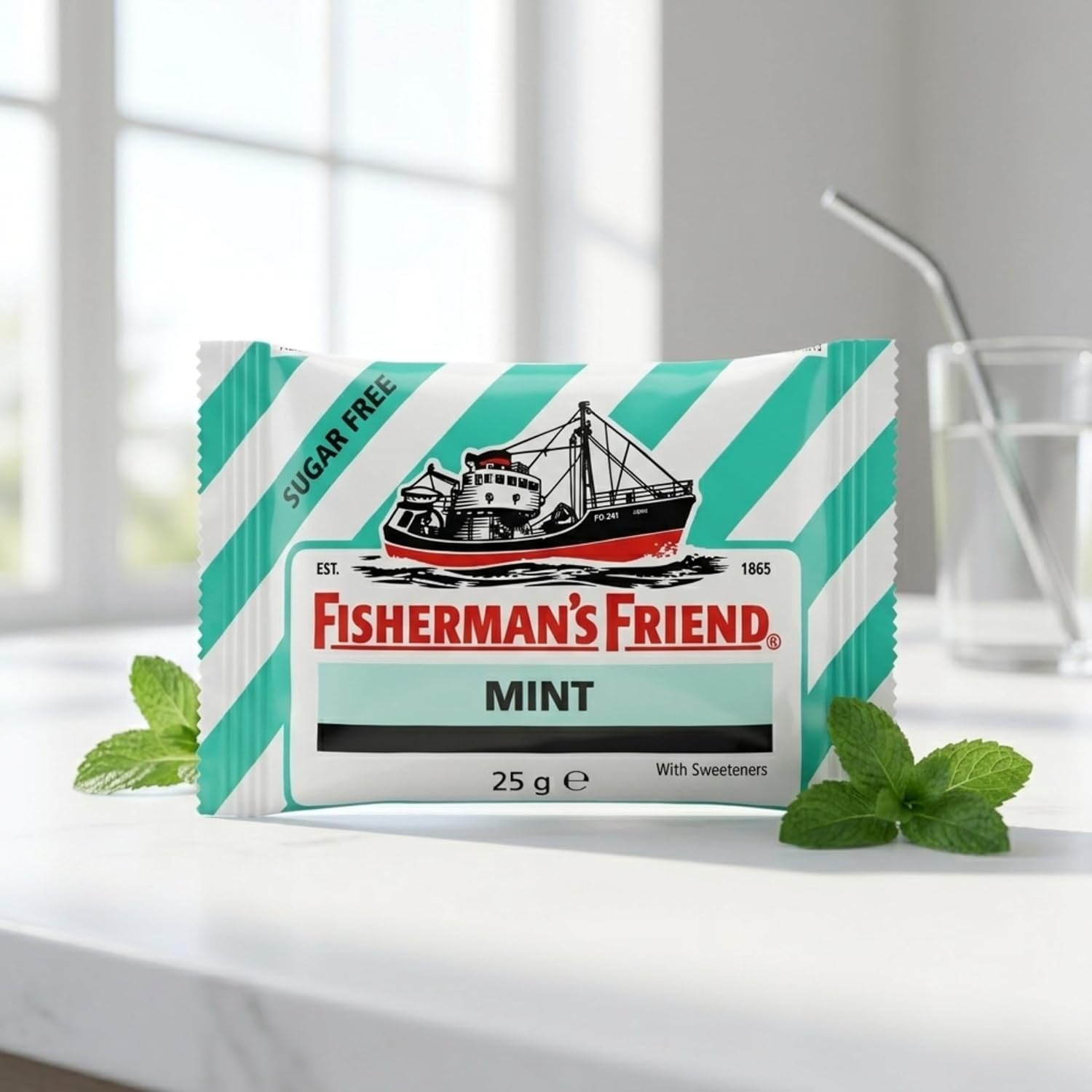 Fisherman's Friend Mint Flavour Lozenges 25G (Pack of 12)