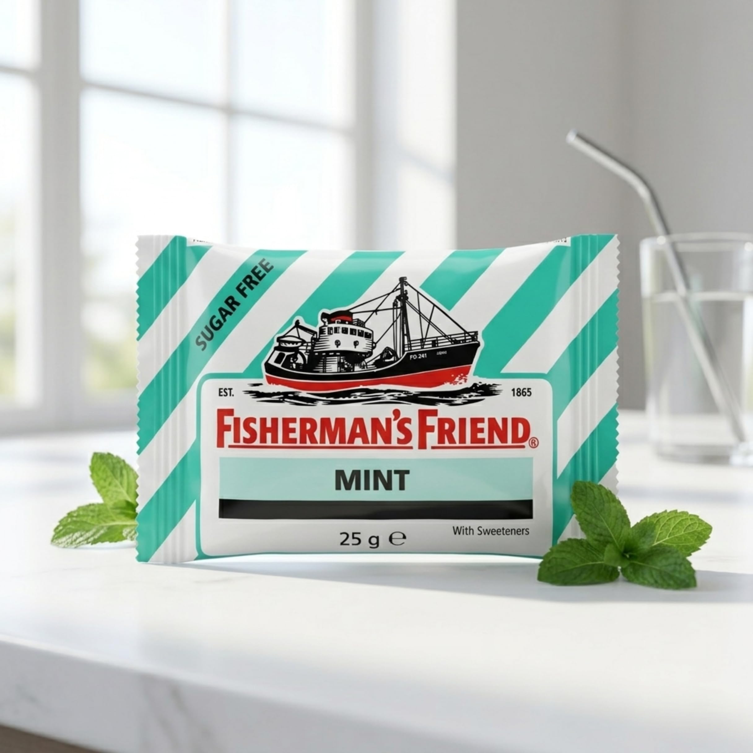 Amazon.com : Fisherman's Friend Mint Flavour Lozenges 25G (Pack of