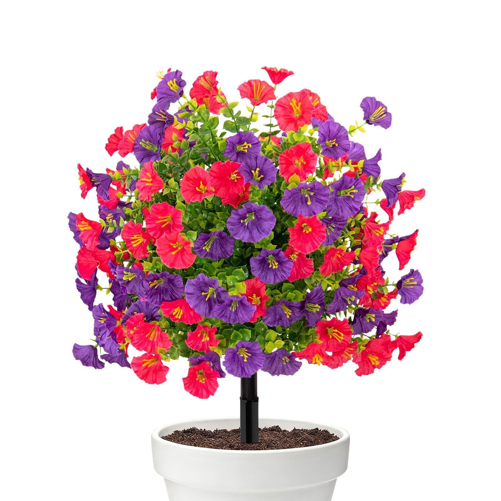 Fleurs artificielles de jardin pour sublimer votre porche et cour