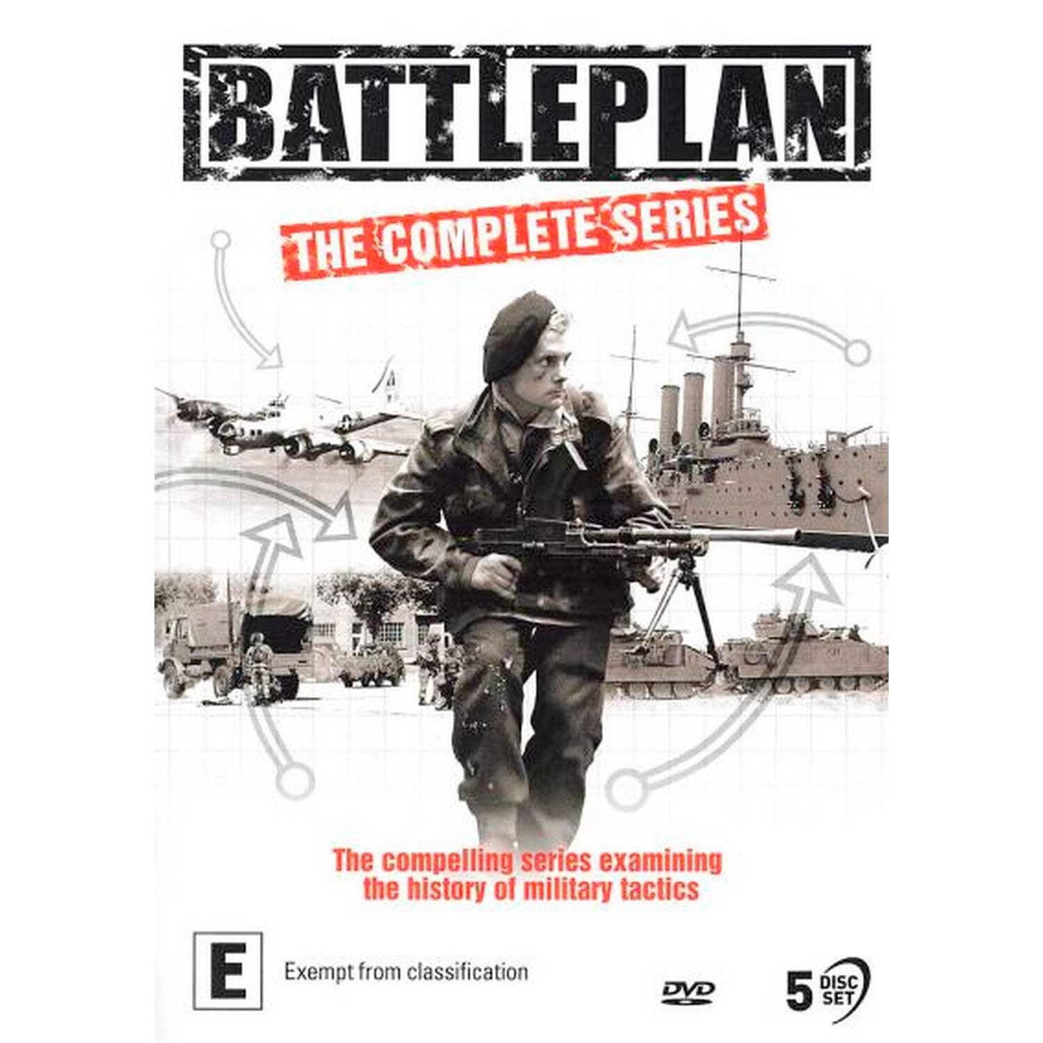 Battleplan: The Complete Series [PAL/0] [USA] [DVD] estuche histórico de estrategia militar