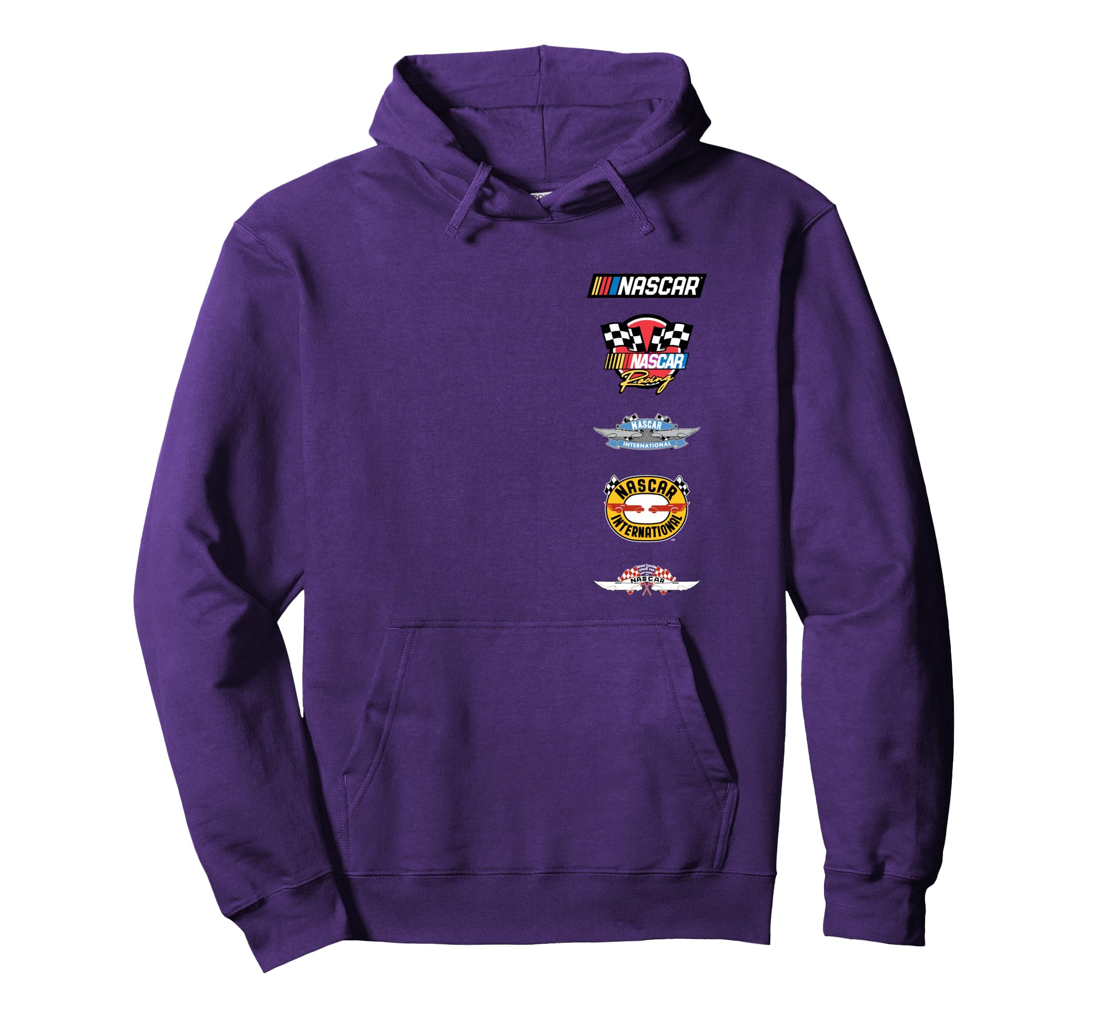 Stacked Historical Racing Logos Pullover Hoodie