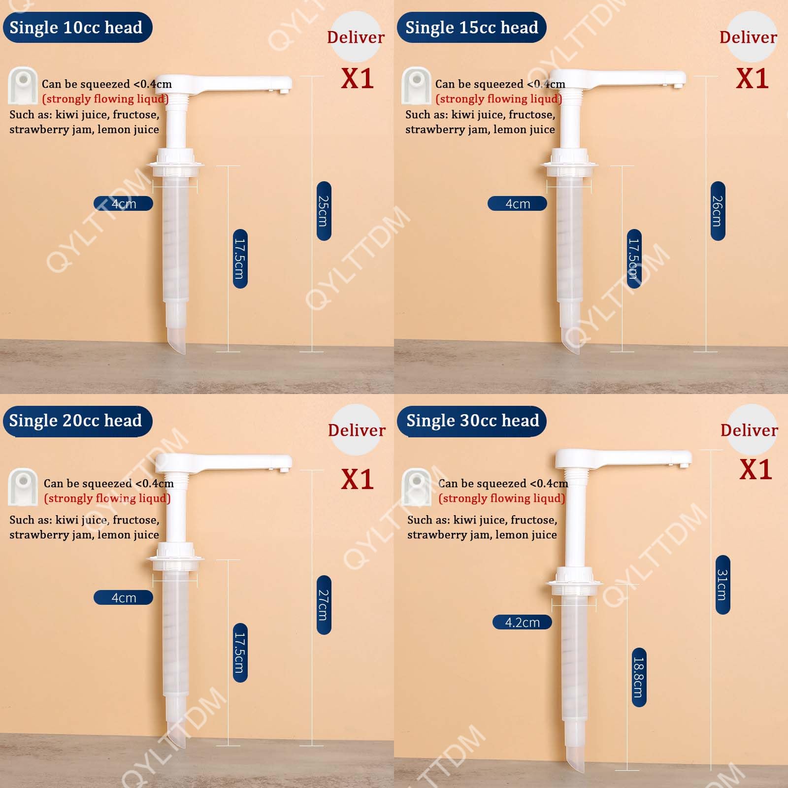TYH Dispenser per Salse, Dispenser per Condimenti in Acciaio Inossidabile, Contenitore per Dispenser per Crema Ketchup da 2 Litri Olio D'oliva, Dispenser per Salse A Pompa da Asporto 5 Pompe 5x2 L