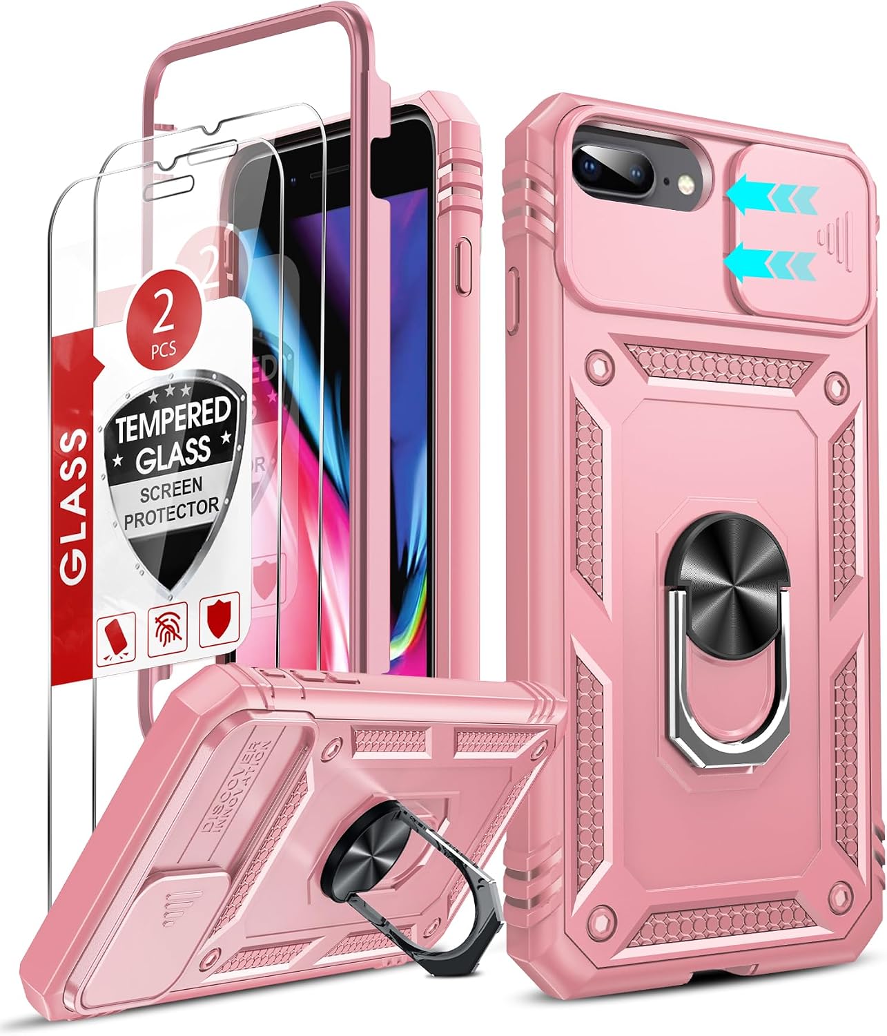 LeYi for iPhone 8 Plus Case: iPhone 7 Plus Phone Case