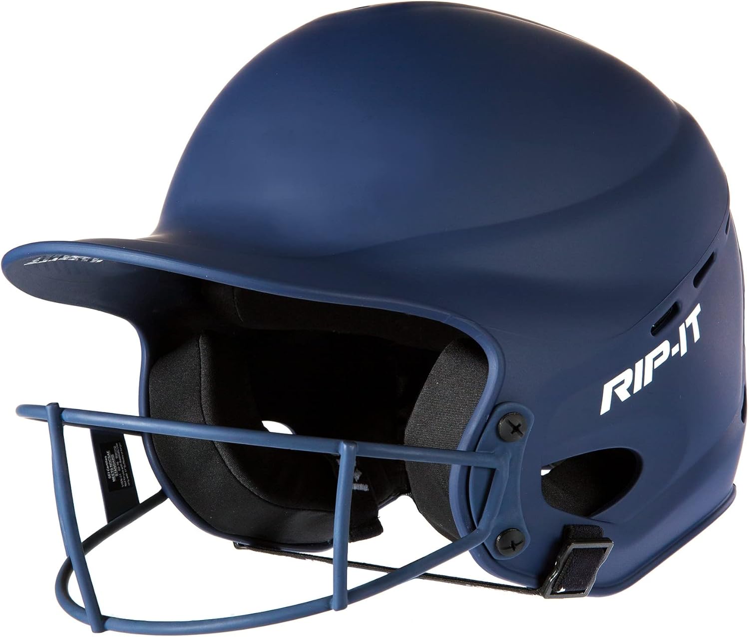 RIP-IT | Vision Pro Softball Batting Helmet | Matte | Lightweight Womens Sport Equipment Medium/Large Matte Navy