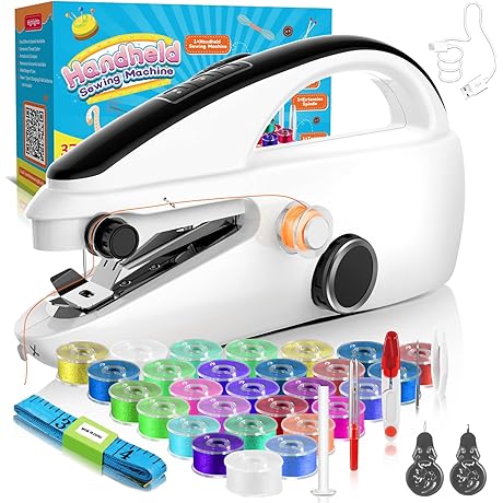 37PCS Handheld Sewing Machines for Beginners: Ultimate Guide