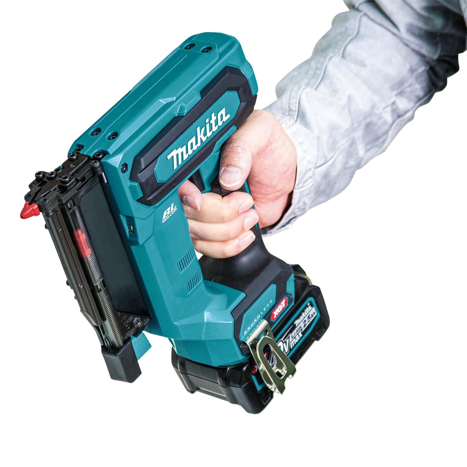 Makita PT001GZ Clavadora sin escobillas 40V Max Li-ion XGT Baterías y cargadores no incluidos