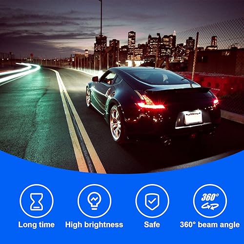 Miniatura 3 de 4 luces antiniebla LED H3 para automóvil, 12SMD 5050 antiniebla, luces de circulación diurna superbrillantes de 6000 K, repuesto para la mayoría de