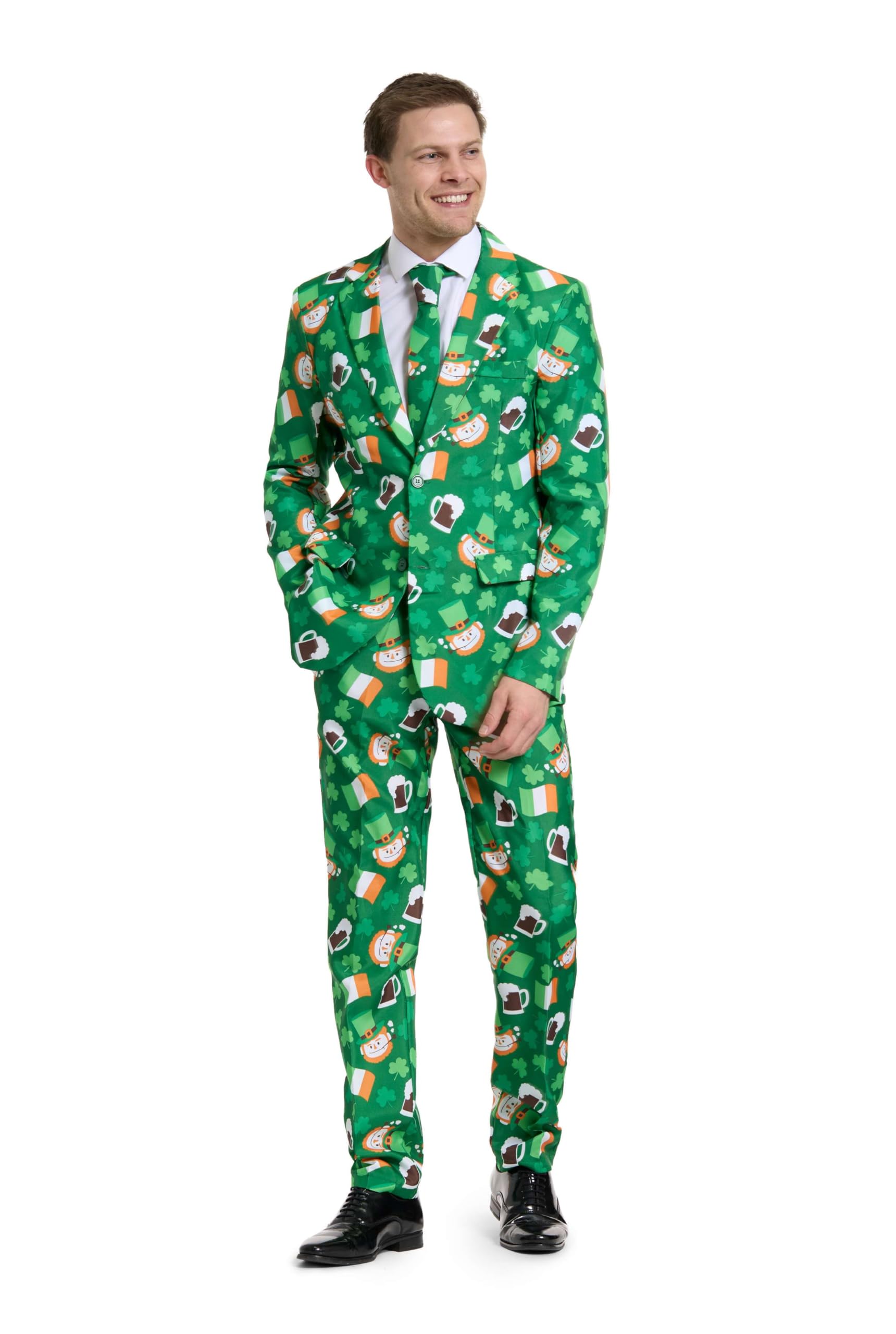 Men's Party Suit - St. Patrick's Day Luck of The Irish