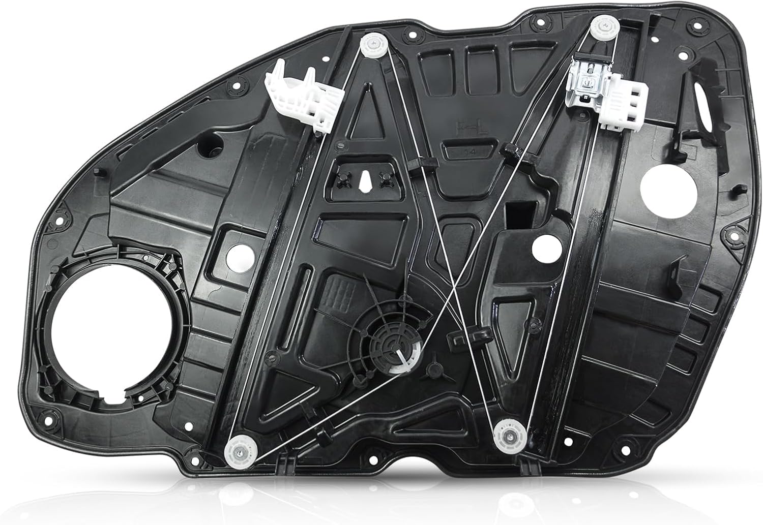 82471-D4000 Front Left Driver Side Power Window Regulator with Panel Compatible with Kia Optima 2016-2021 Replacement for 82471-D4000 82471D4000 82471-D5000 82471D5000