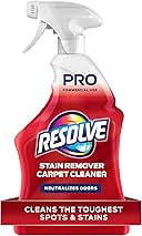 Resolve Professional Strength Spot and Stain Carpet Cleaner, Carpet Cleaner, Carpet Cleaner Solution, 32 Fl Oz (Pack of 1)